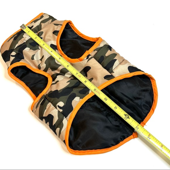 SimplyDog Camo And Orange Patch Bomber - Picture 7 of 8